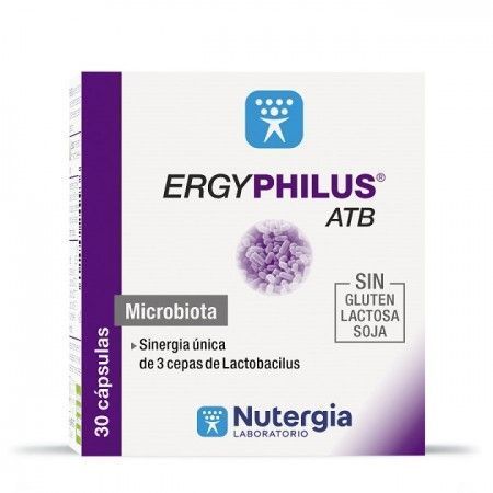 Ergyphilus ATB, 30 cápsulas Nutergia