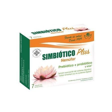 Simbiotico Plus Nenufar, probiotico y simbiotico Bioserum