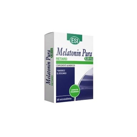 Melatonina pura retard en microcomprimidos