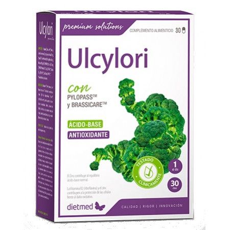 Ulcylori, 30 cápsulas - DietMed