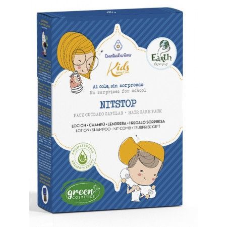 Pack Capilar Cuidado Infantil, Champú+Loción+Peine - Esential Aroms