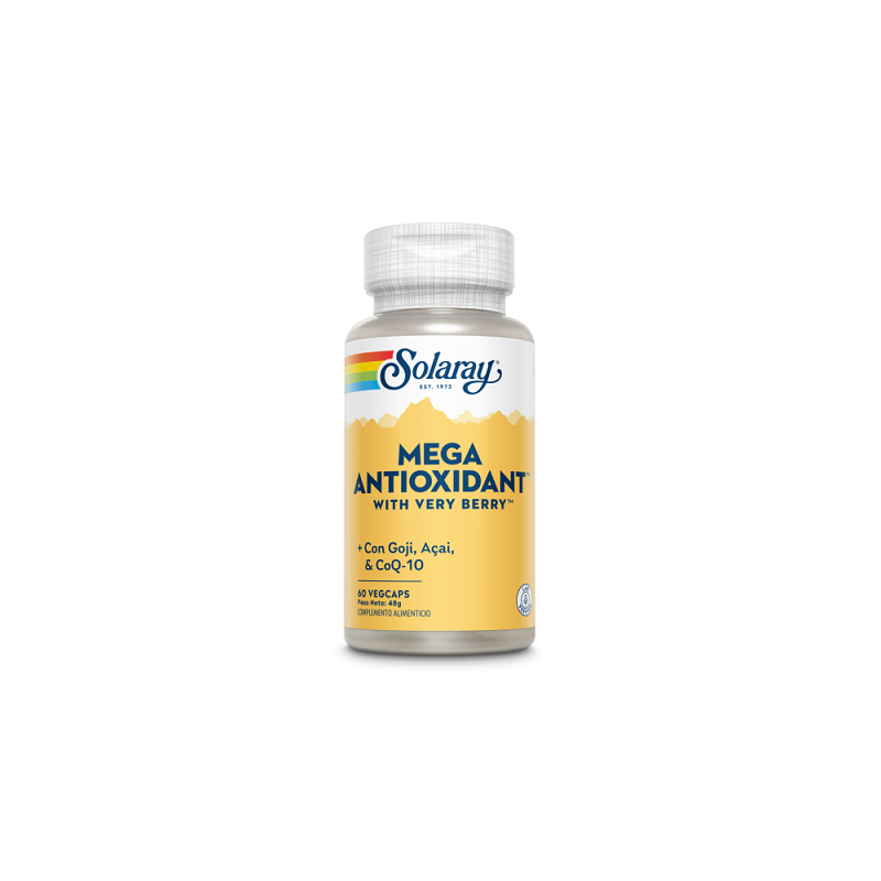 Mega Multi Antioxidant (with Very Berry), 60 cápsulas - Solaray