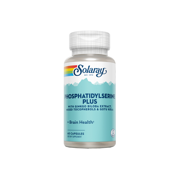 Phosphatidylserine Plus, 60 cápsulas - Solaray