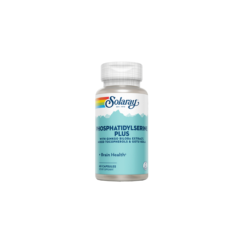 Phosphatidylserine Plus, 60 cápsulas - Solaray