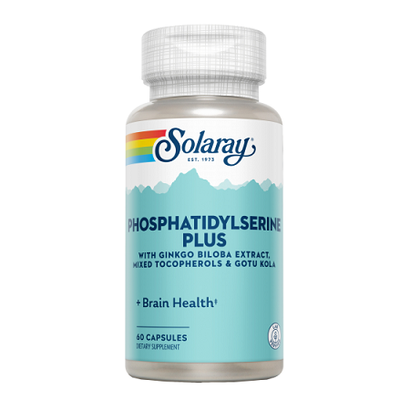 Phosphatidylserine Plus, 60 cápsulas - Solaray