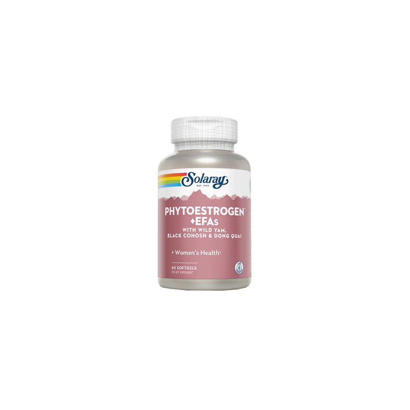 PhytoEstrogen Plus, 60 cápsulas - Solaray