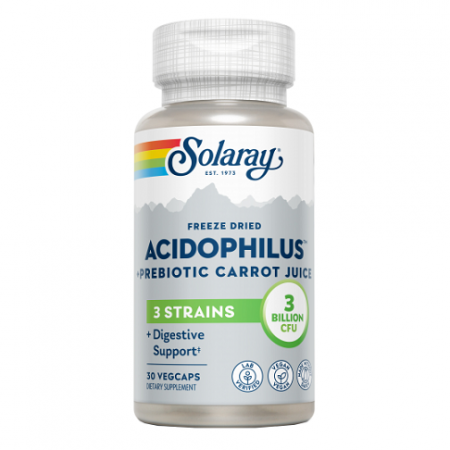 Acidophilus Plus, 30 cápsulas - Solaray