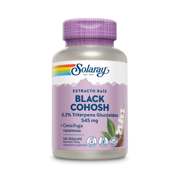 Cohosh Negro (Black Cohosh), 120 cápsulas - Solaray