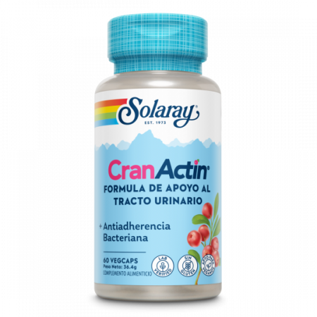 CranActin (Arándano Rojo), 60 cápsulas - Solaray