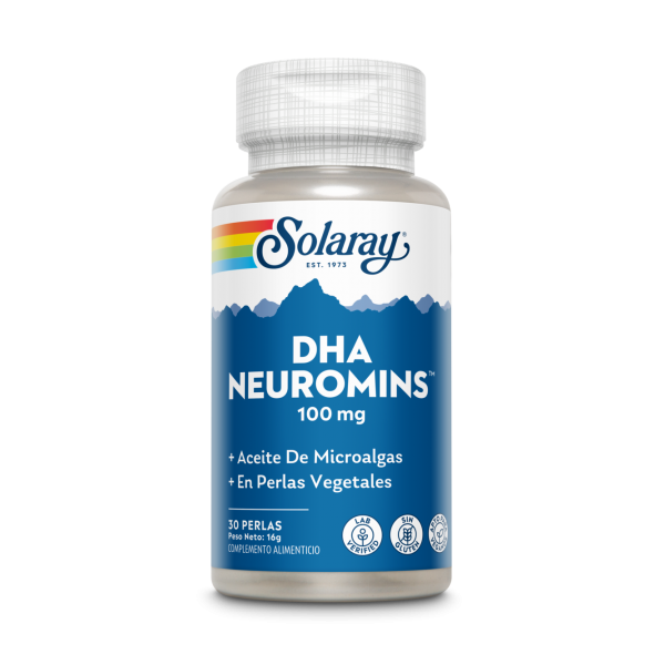 DHA Neuromins, 100 MG, 30 perlas - Solaray