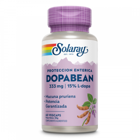 DopaBean (Mucuna Pruriens), 60 cápsulas - Solaray