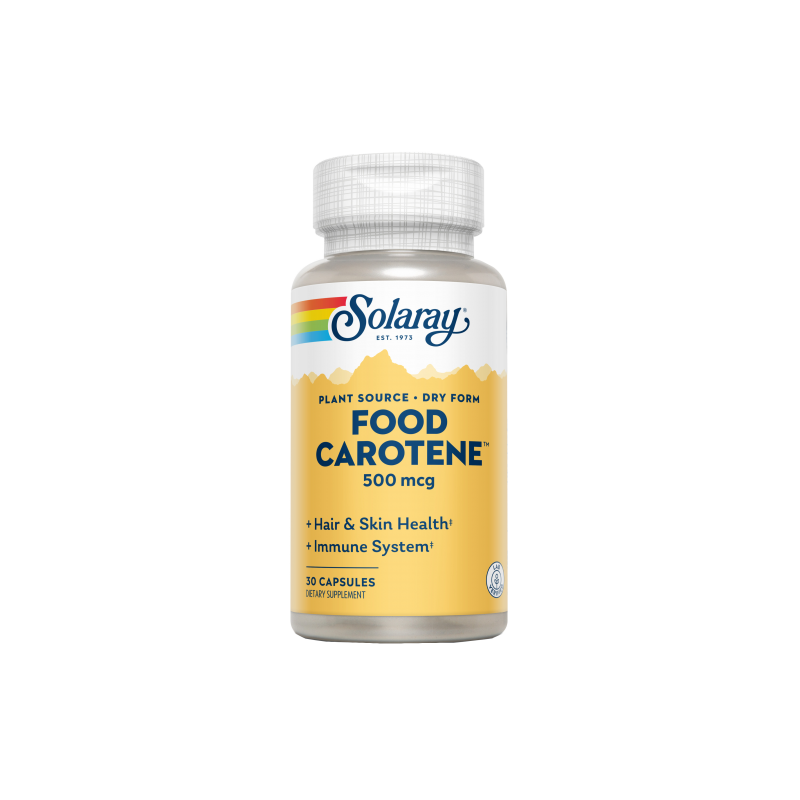 Food Carotene, 50 perlas - Solaray