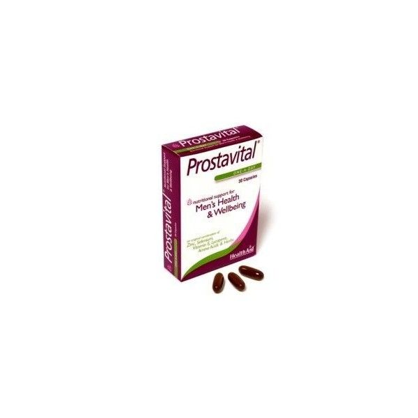 Prostavital, 30 cápsulas - Health Aid