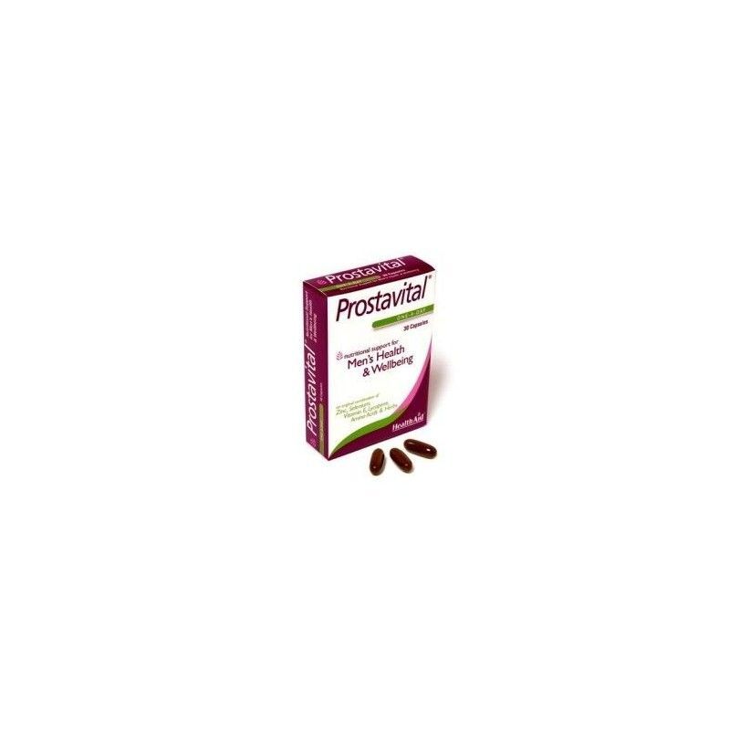 Prostavital, 30 cápsulas - Health Aid