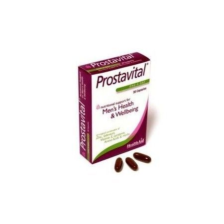 Prostavital, 30 cápsulas - Health Aid