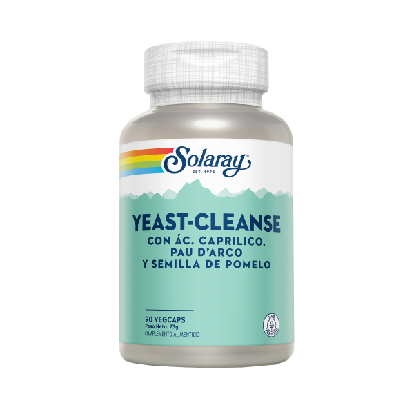 Yeast Cleanse, 90 cápsulas - Solaray