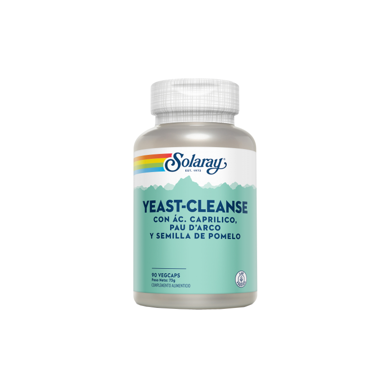 Yeast Cleanse, 90 cápsulas - Solaray
