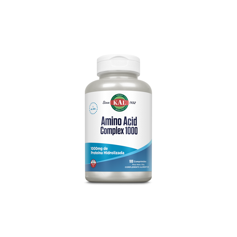 Amino Acid Complex 1000 mg, 100 comprimidos - Kal