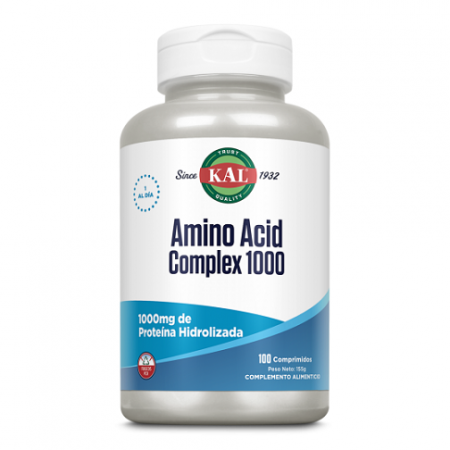 Amino Acid Complex 1000 mg, 100 comprimidos - Kal