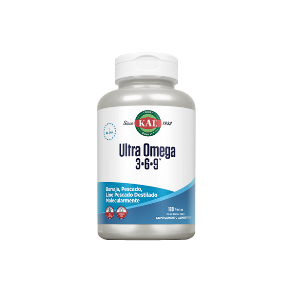Ultra Omega 3-6-9, 100 perlas - Kal