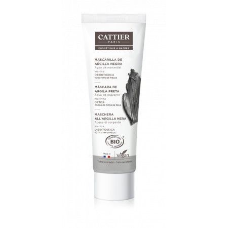 Mascarilla de arcilla negra Cattier