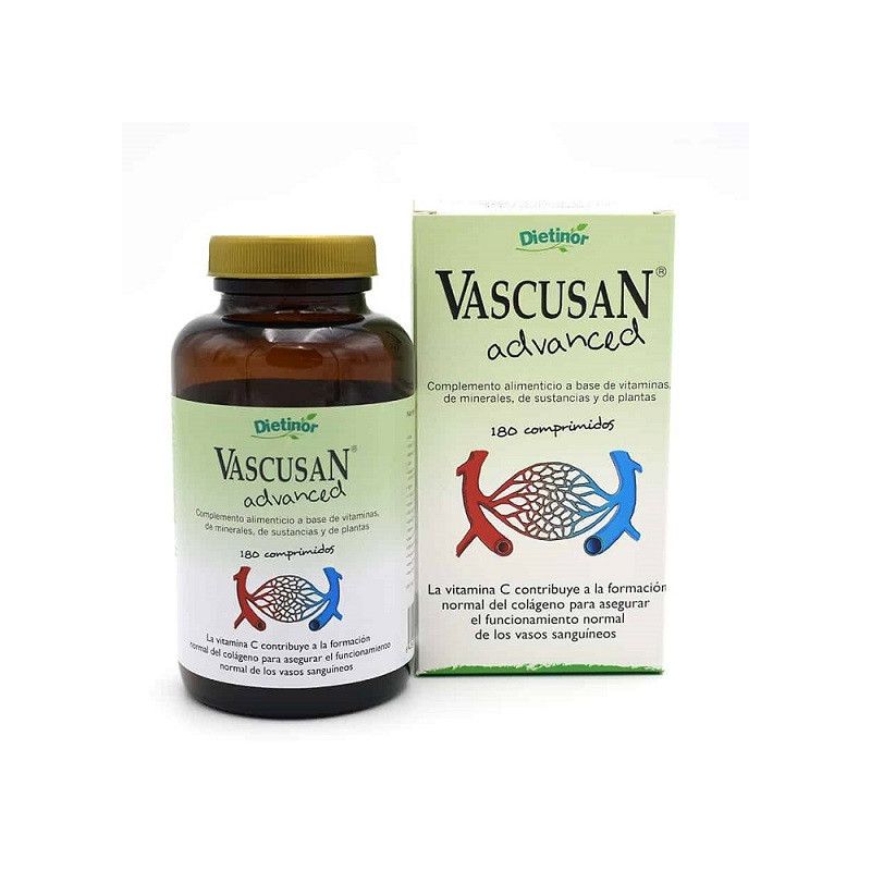 Vascusan Advanced 180 comprimidos - Dietinor