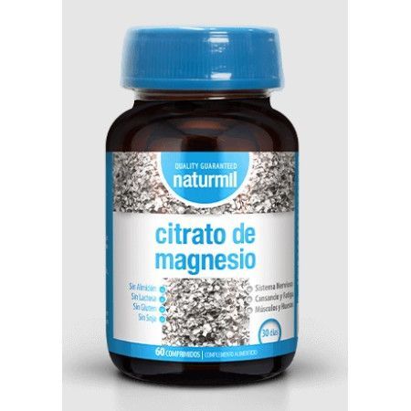 Citrato de magnesio en comprimidos de Naturmil - Dietmed