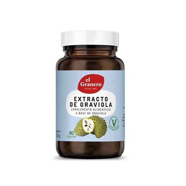 Graviola Extracto 90 cápsulas - El Granero Integral