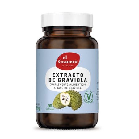 Graviola Extracto 90 cápsulas - El Granero Integral