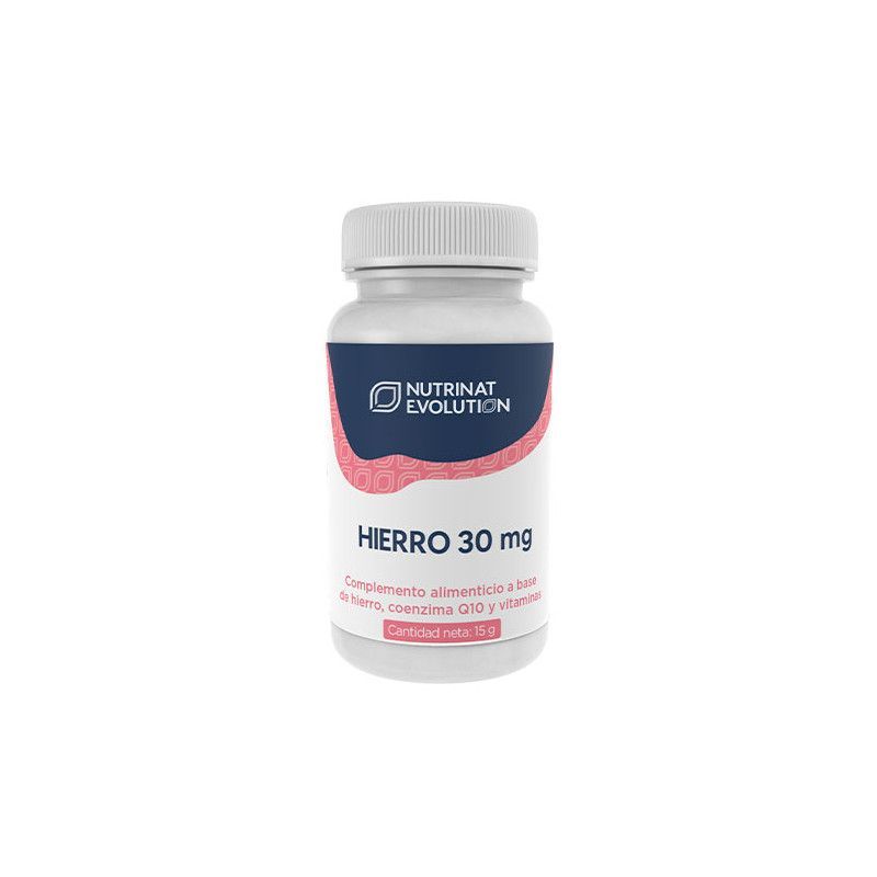 Hierro bisglicinato 30 cápsulas vegetales - Nutrinat