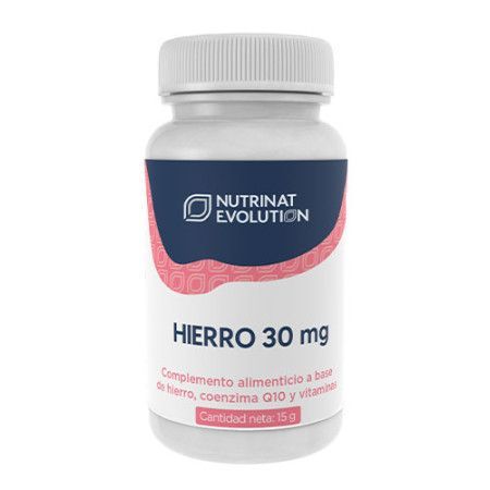 Hierro bisglicinato 30 cápsulas vegetales - Nutrinat