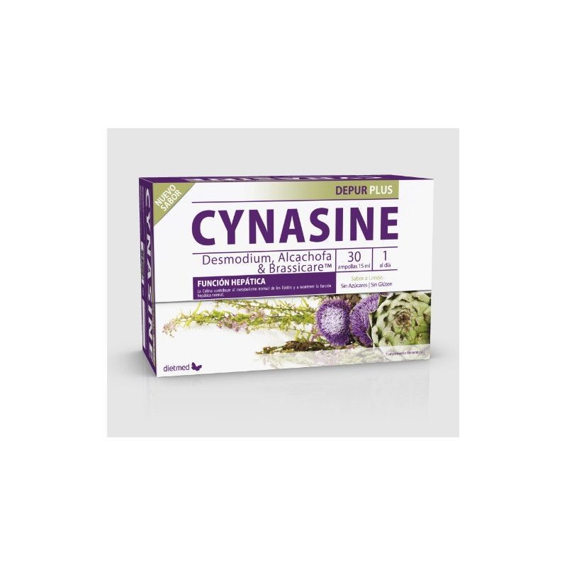 Cynasine Depur Plus 30 ampollas - Dietmed