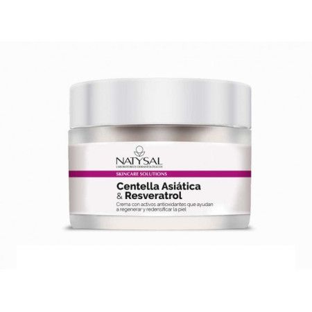 Crema de Centella asiática y resveratrol Natysal