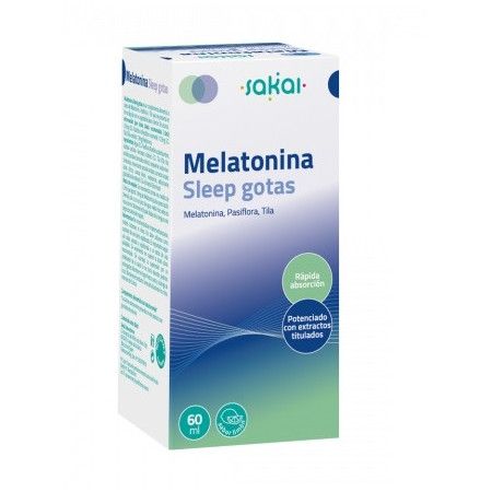 Melatonina gotas Sleep, 60 ml- Sakai