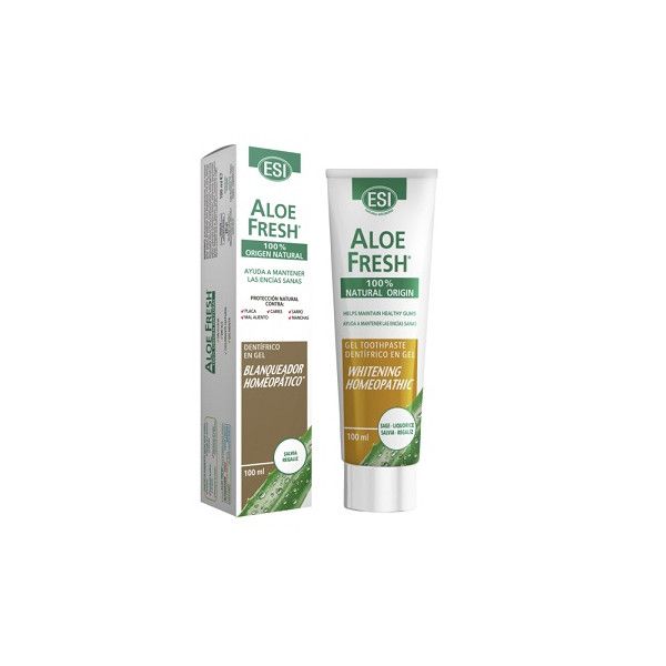 Aloe Fresh Dentrifico Blanqueador homeopatico