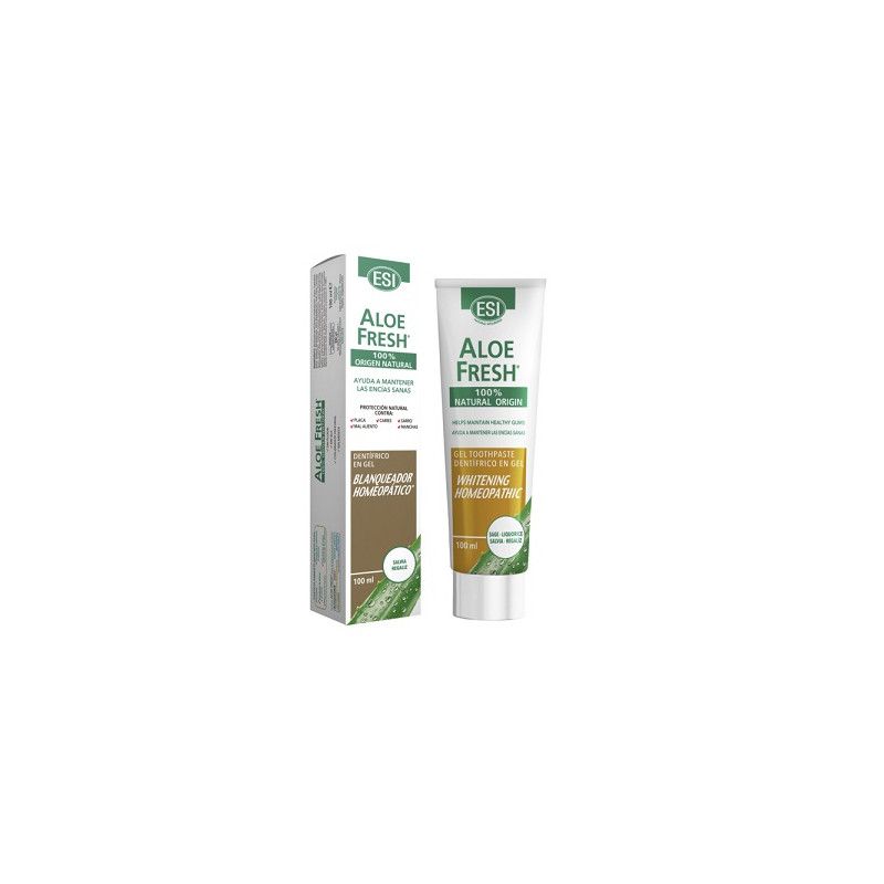 Aloe Fresh Dentrifico Blanqueador homeopatico