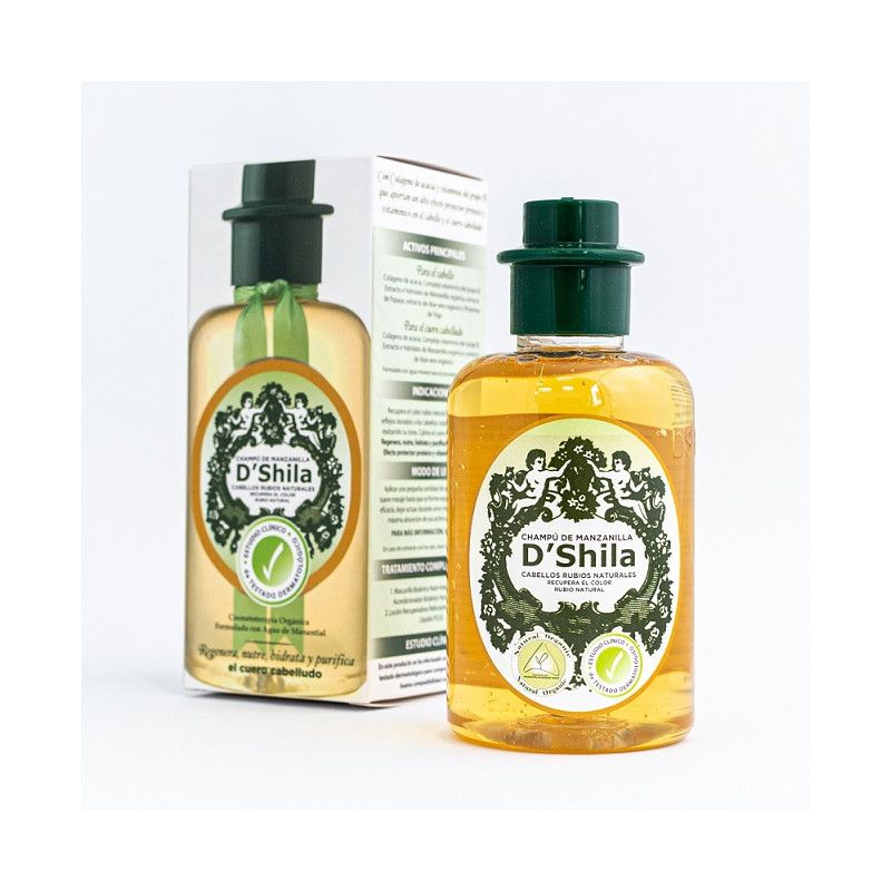 Champú de Manzanilla (cabellos rubios y claros), 300 ml - Shila