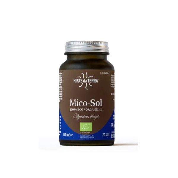 Mico-Sol (Champiñón del Sol HdT), 70 cápsulas -Micosalud - Hifas da Terra