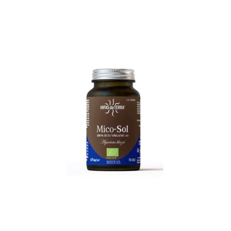 Mico-Sol (Champiñón del Sol HdT), 70 cápsulas -Micosalud - Hifas da Terra
