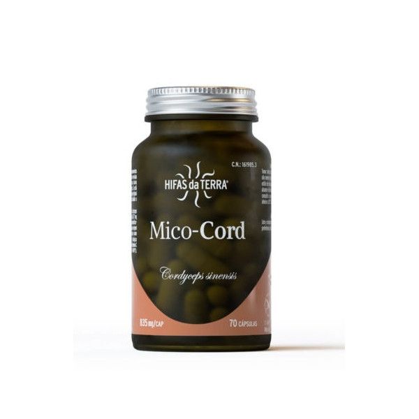 Mico-Cord (Cordyceps Sinensis HdT), 70 cápsulas - Hifas da Terra