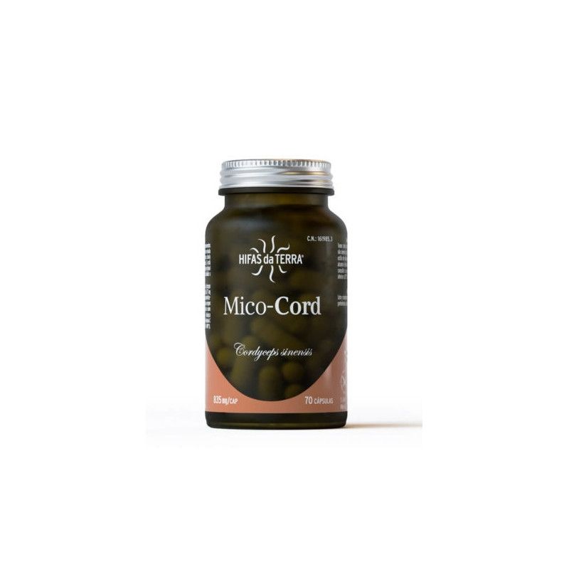 Mico-Cord (Cordyceps Sinensis HdT), 70 cápsulas - Hifas da Terra
