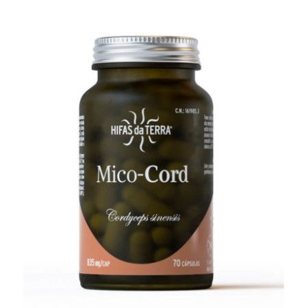 Mico-Cord (Cordyceps Sinensis HdT), 70 cápsulas - Hifas da Terra