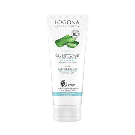 Gel Limpieza Profunda Aloe Vera, 100 ml - Logona
