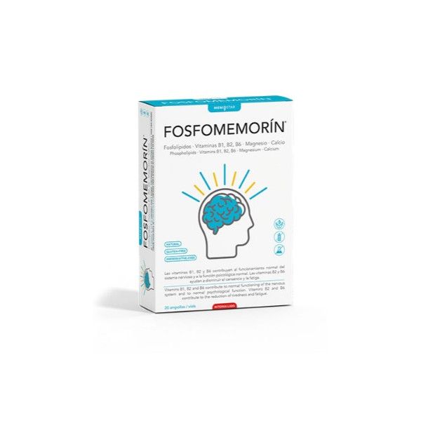 Fosfomemorin Bipole, Cocktail Memoria, 20 ampollas - Intersa - nueva imagen
