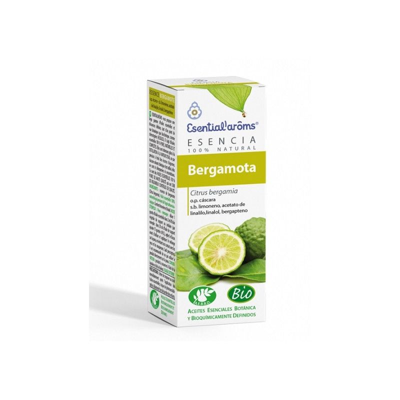 Aceite esencia de Bergamota BIO, 10 ml - Esential Aroms