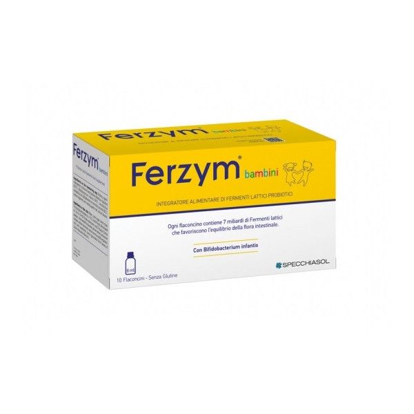 Ferzym Junior, 10 viales - Specchiasol - Nueva Imagen