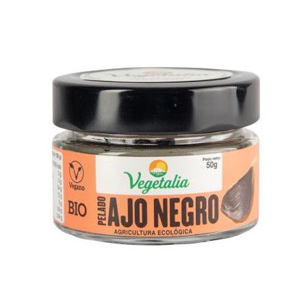 Ajo Negro Pelado Bio, 50 g - Vegetalia