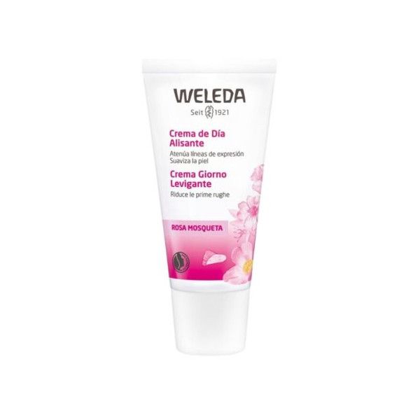 Crema de Día Alisante de Rosa Mosqueta, 30 ml - Weleda