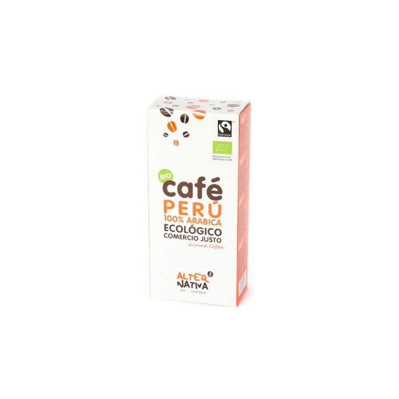 Café Ecológico 100% Arábica Natural, 250 g - Comercio Justo