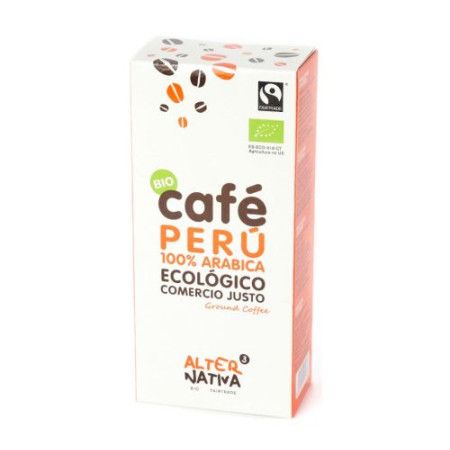 Café Ecológico 100% Arábica Natural, 250 g - Comercio Justo